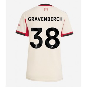 Liverpool Ryan Gravenberch #38 Gostujuci Dres za Ženska 2025-26 Kratak Rukavima Liverpool Ryan Gravenberch #38 Gostujuci Dres za Ženska 2025-26 Kratak Rukavima